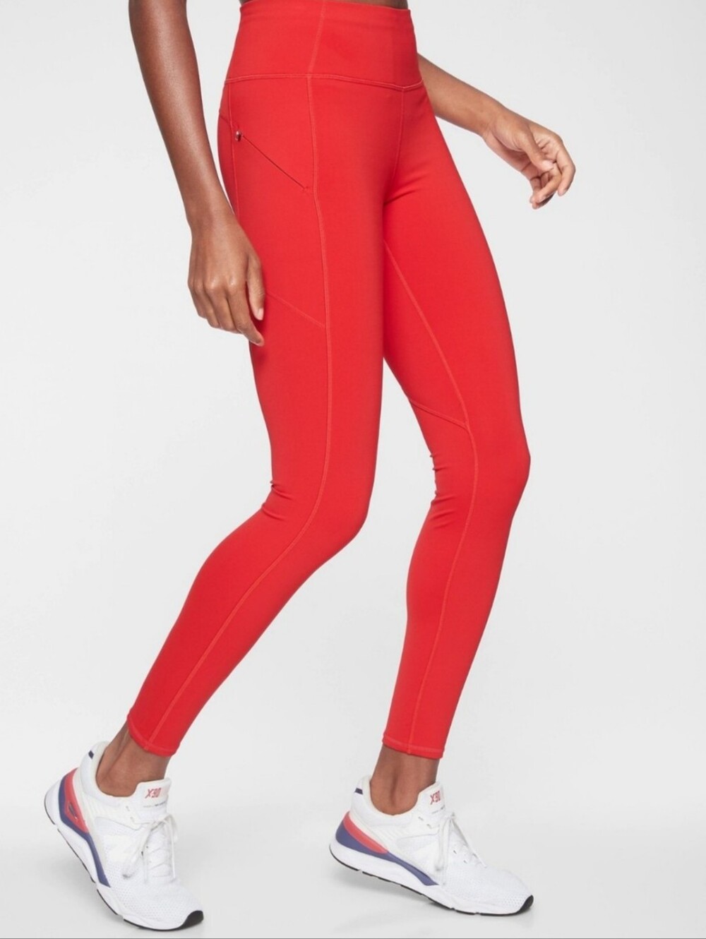 Athleta Contender Tight Leggings Radiant Red Powerlift